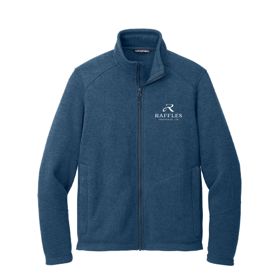 Picture of Port Authority® Arc Sweater Fleece Jacket- Mens